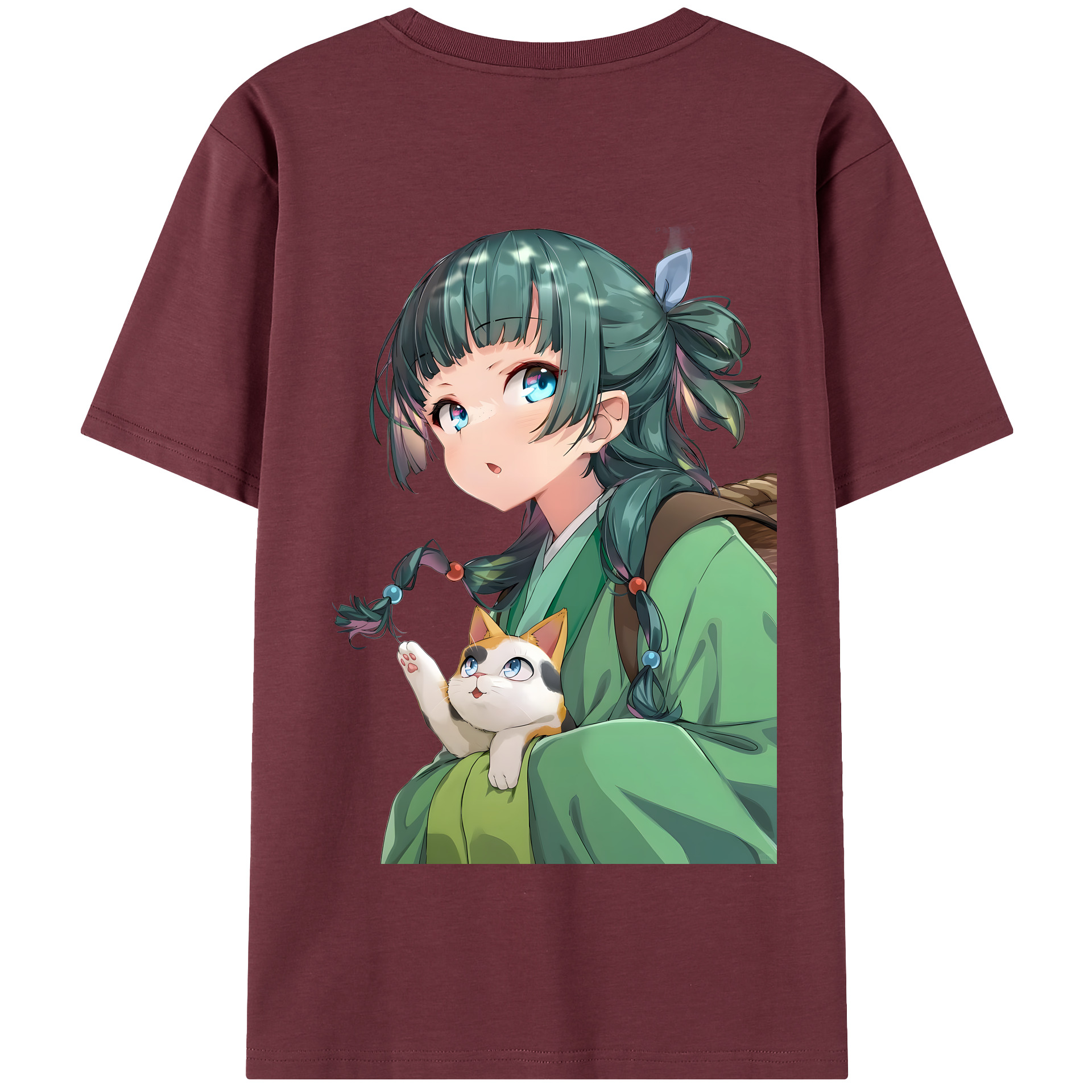（画像用） 薬屋のひとりごと The Apothecary Diaries 綿100％半袖Tシャツ（背面プリント）